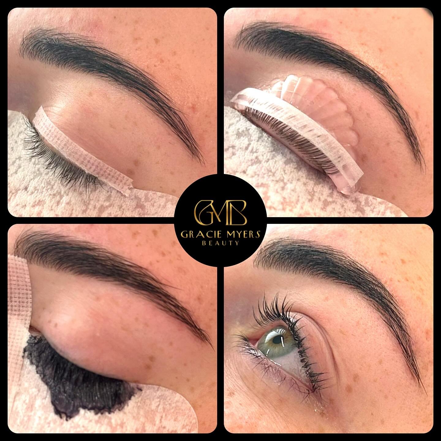 ✨ Curious about a Lash Lift &amp; Tint? Let me break it down 👁💕

🧼 First, I cleanse your lashes so everything adheres perfectly.
🌀 Then I place a silicone rod on your lid and gently lift each lash onto it with a lash-safe adhesive&mdash;one by on