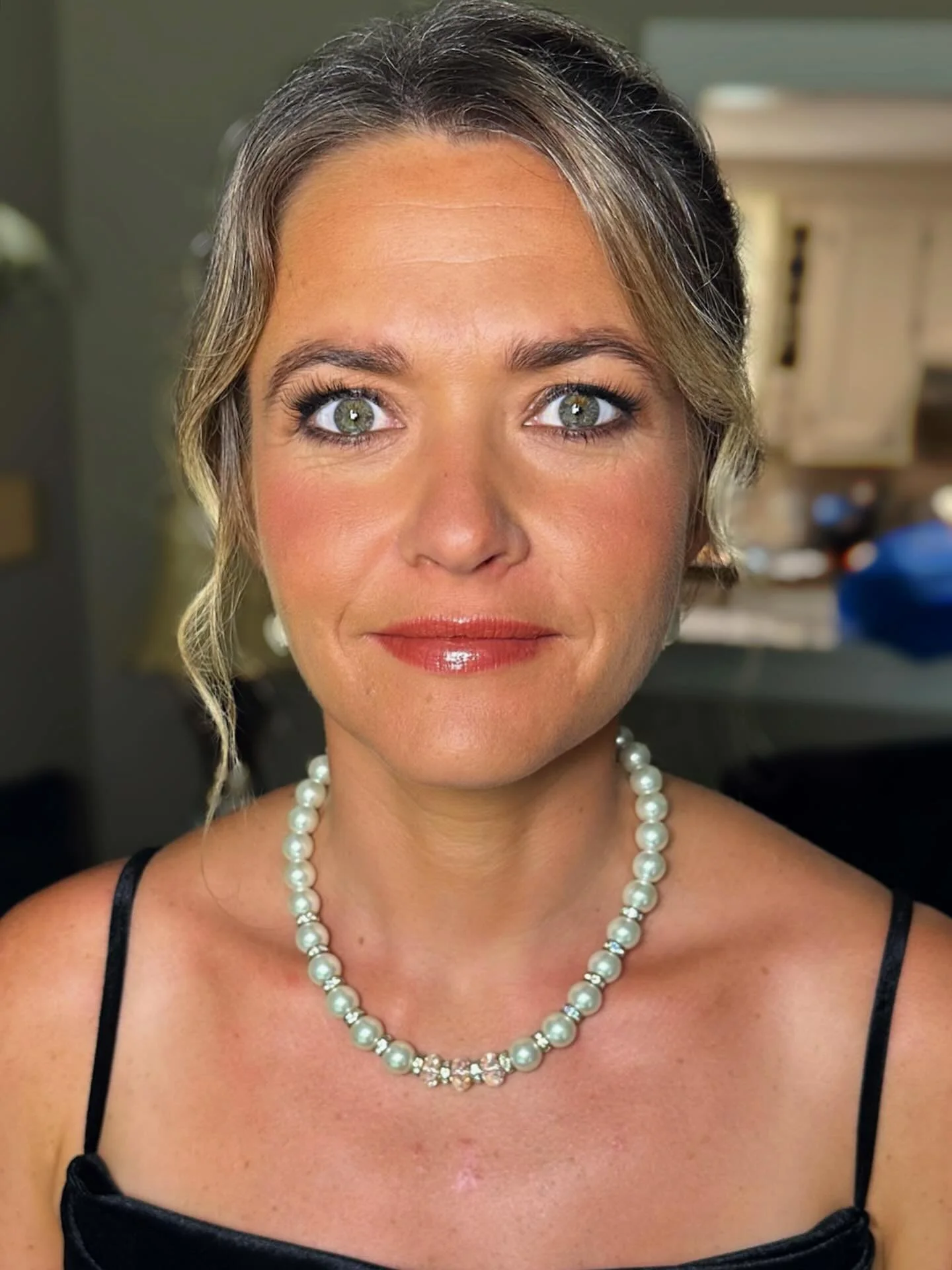 A natural makeup look for another gorgeous bridesmaid 🥰