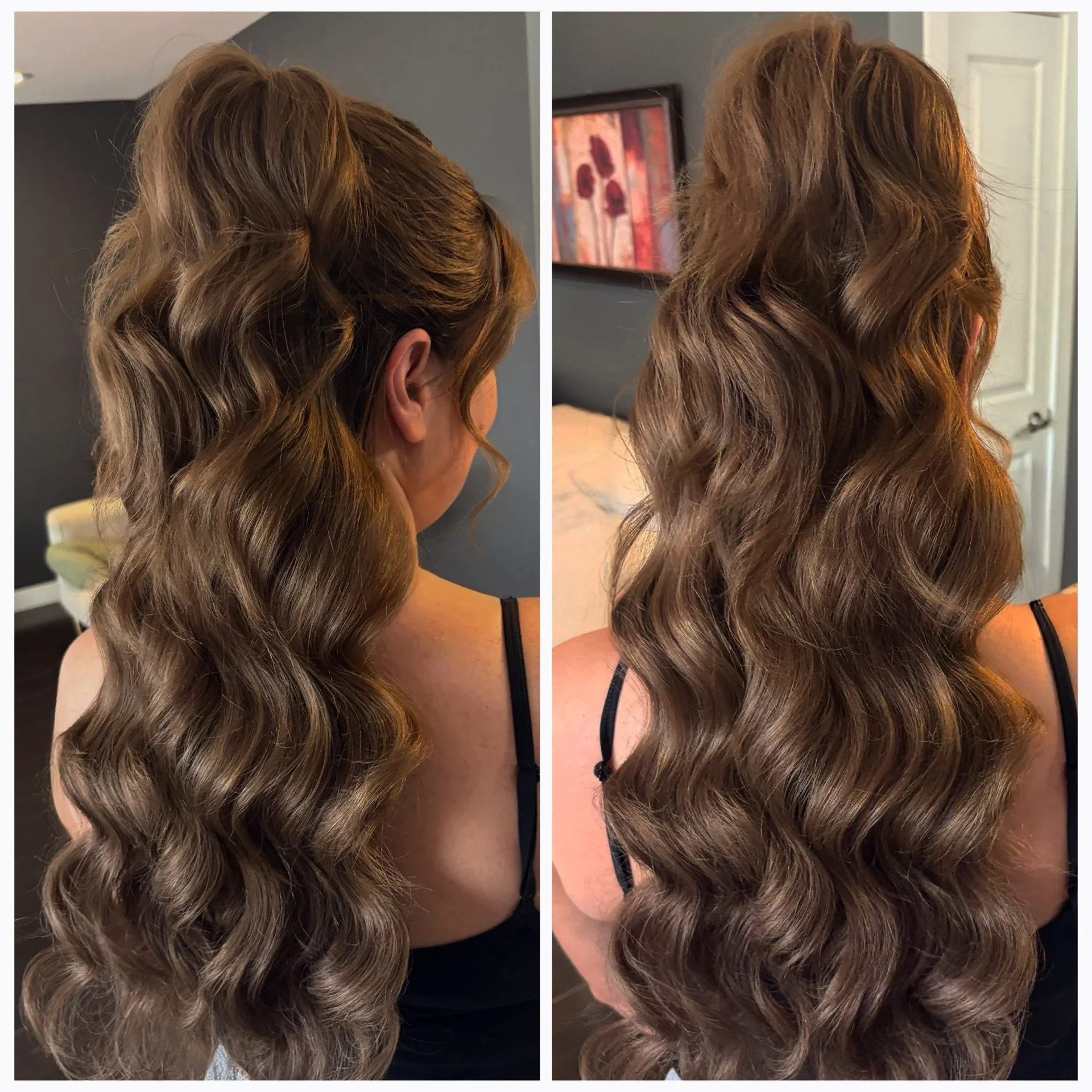 These half updos have been so popular this year! I'm not mad at it 🤷&zwj;♀️🩷
