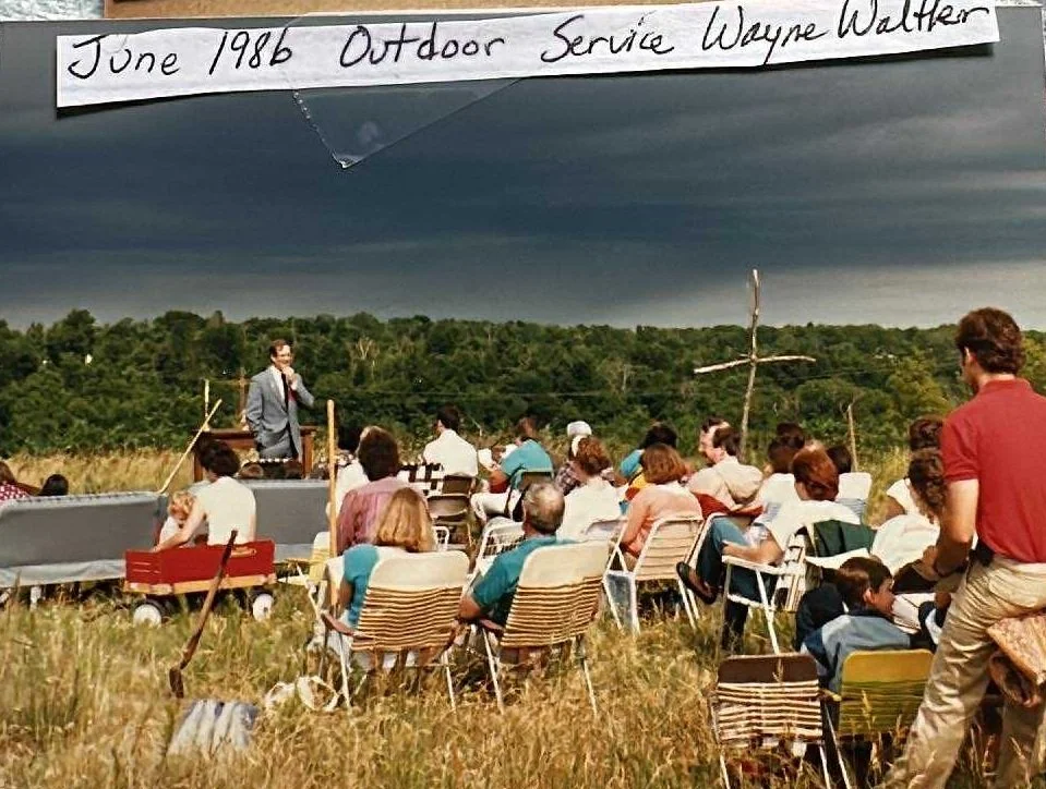 1986 Outdoor Worship Service