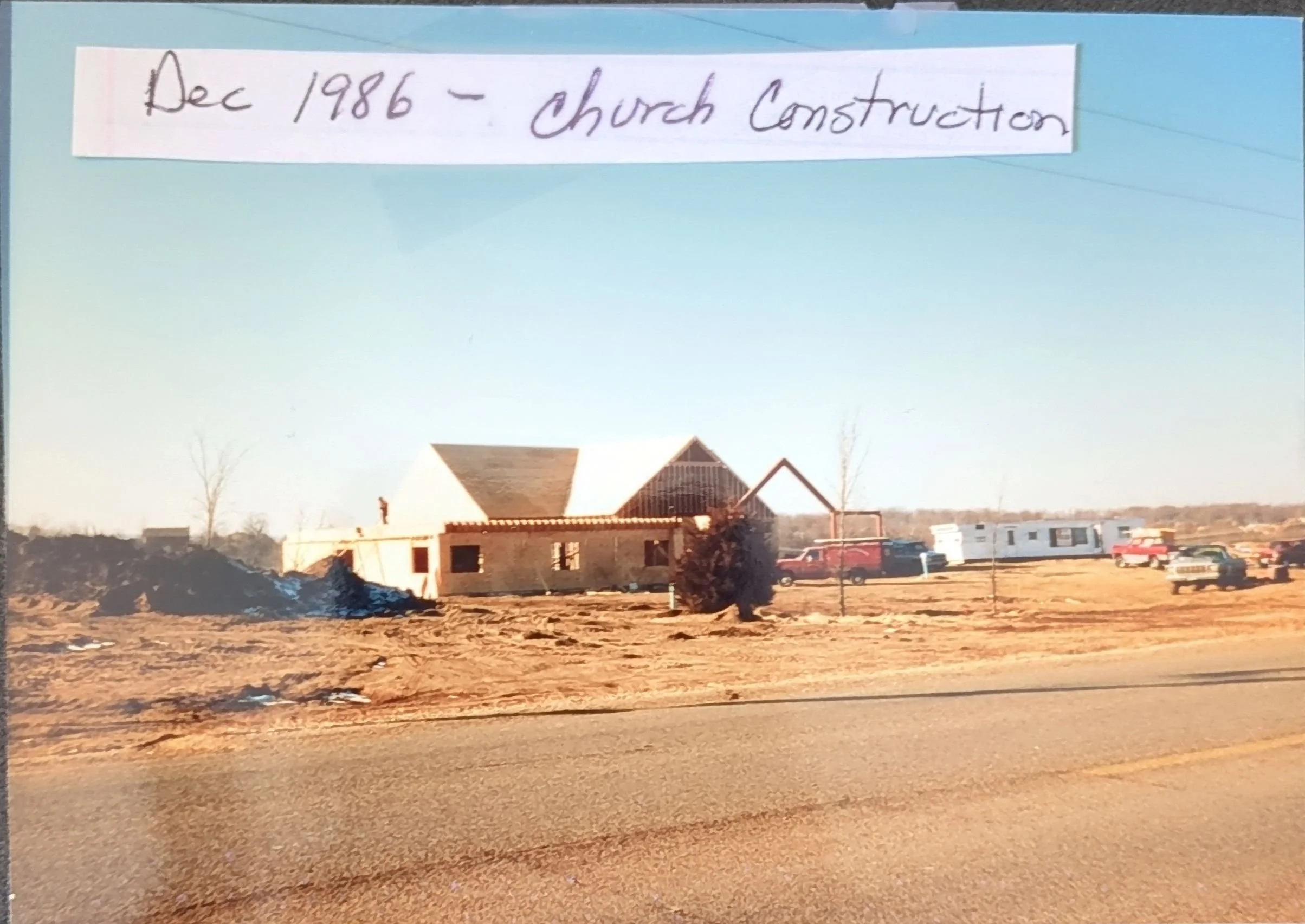 1986 Church building construction