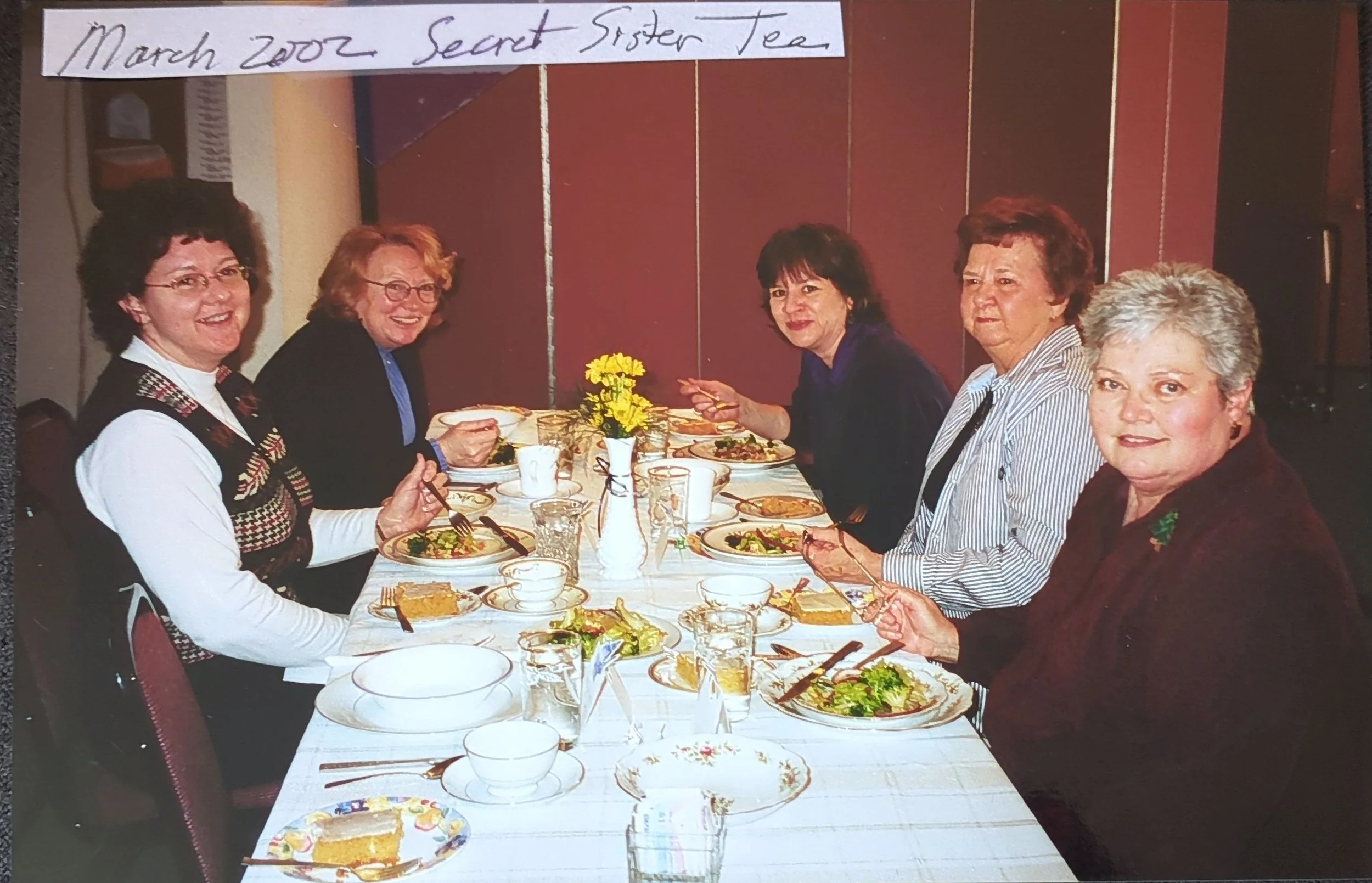 2002 Secret Sister Tea