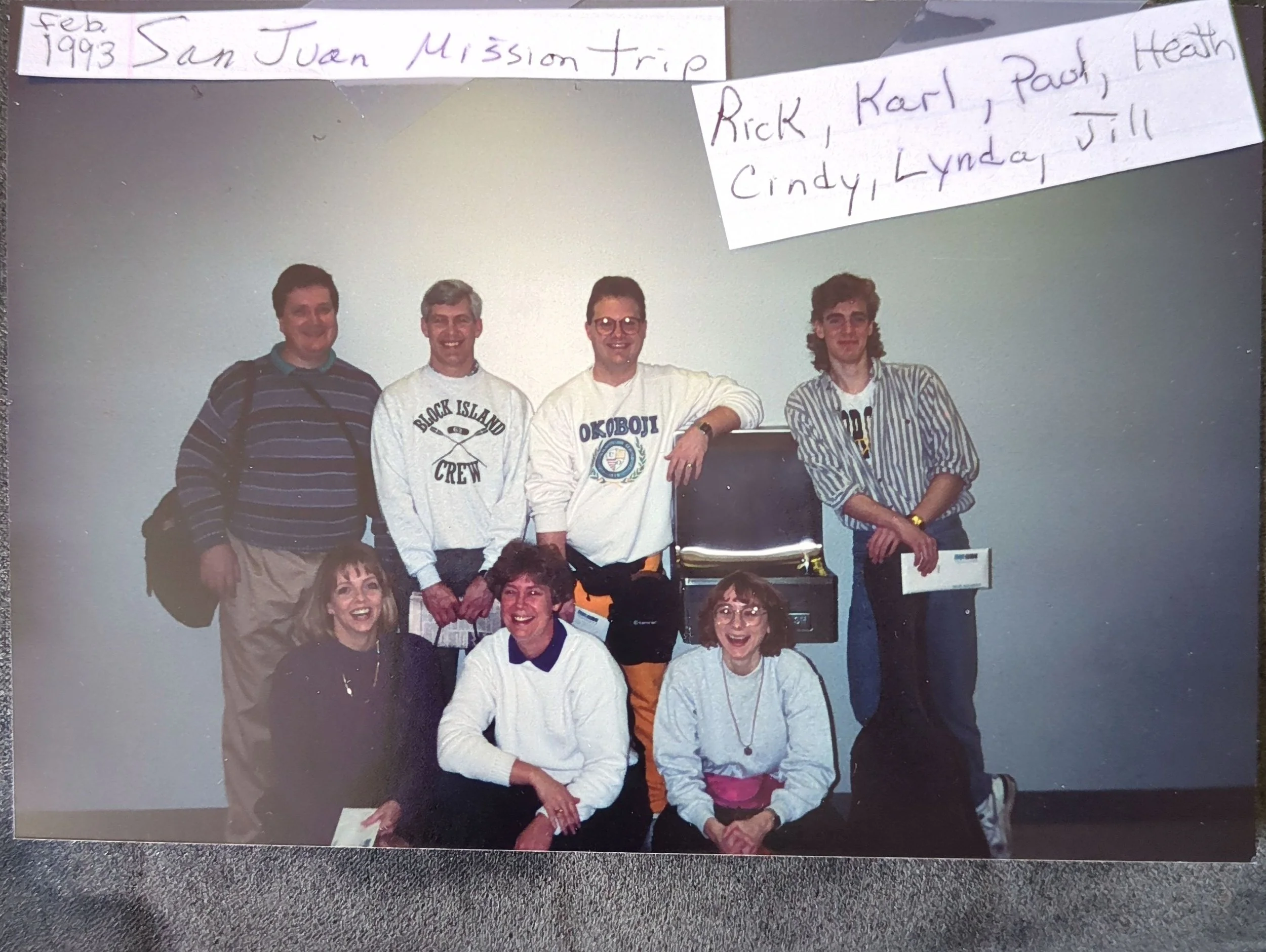 1993 San Juan Mission Trip