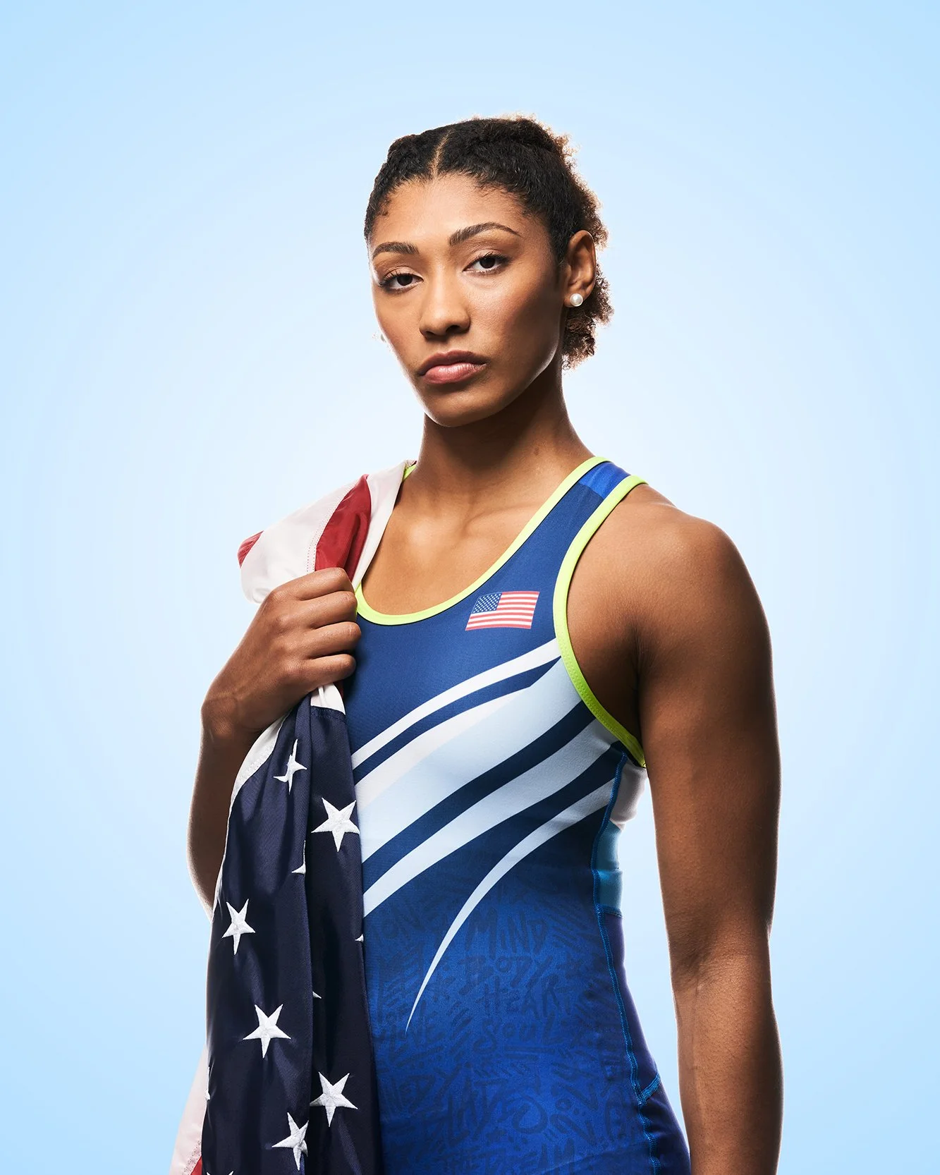 Olympic silver medalist Kennedy Blades