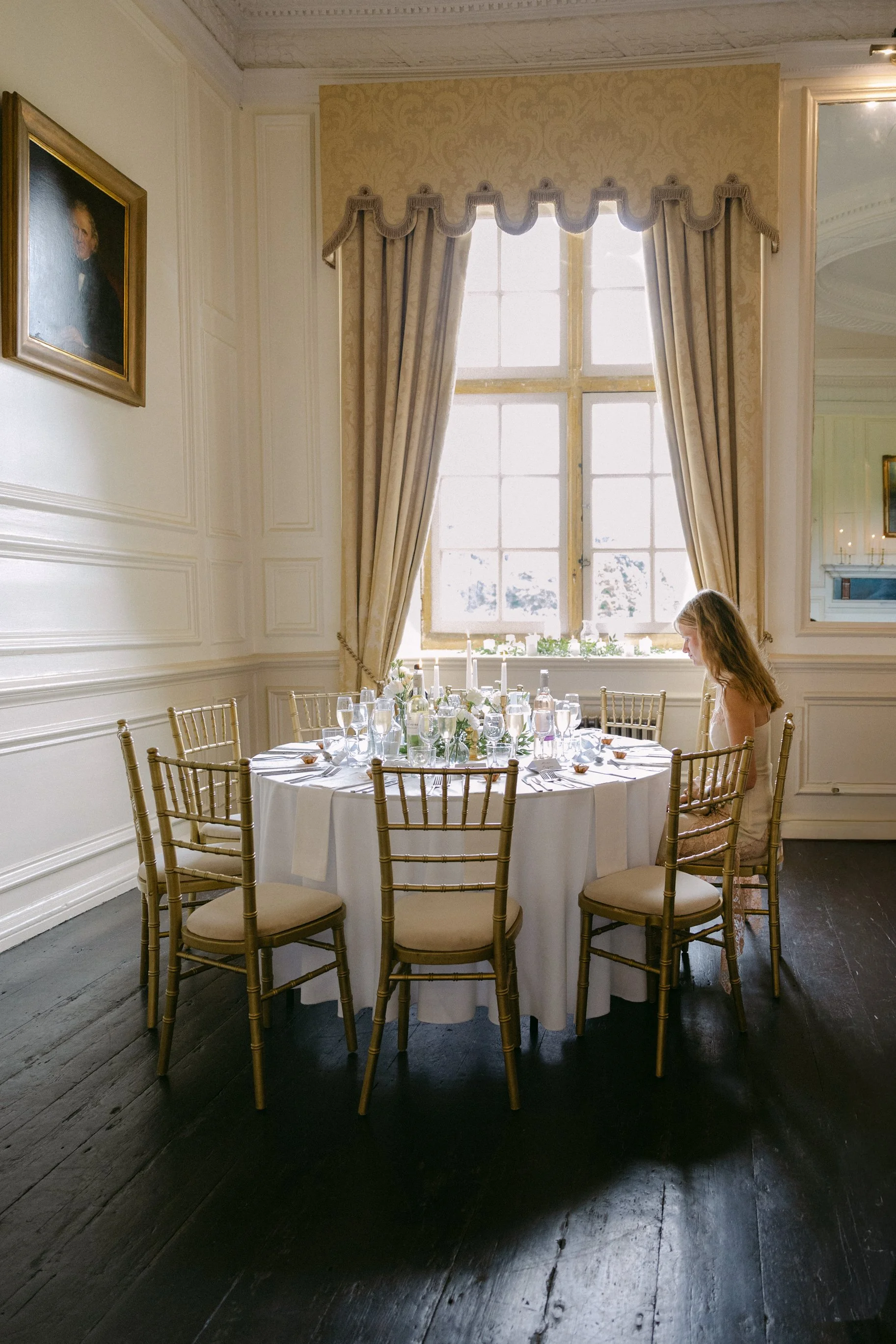 PoppyTomBrymptonHouseWeddingGirlatTable.jpg