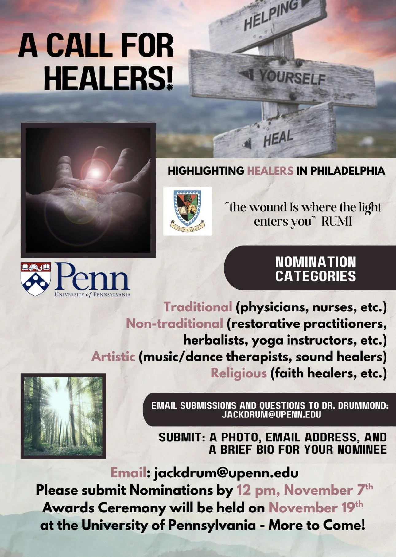 Nominate A Healer [DEADLINE SOON]