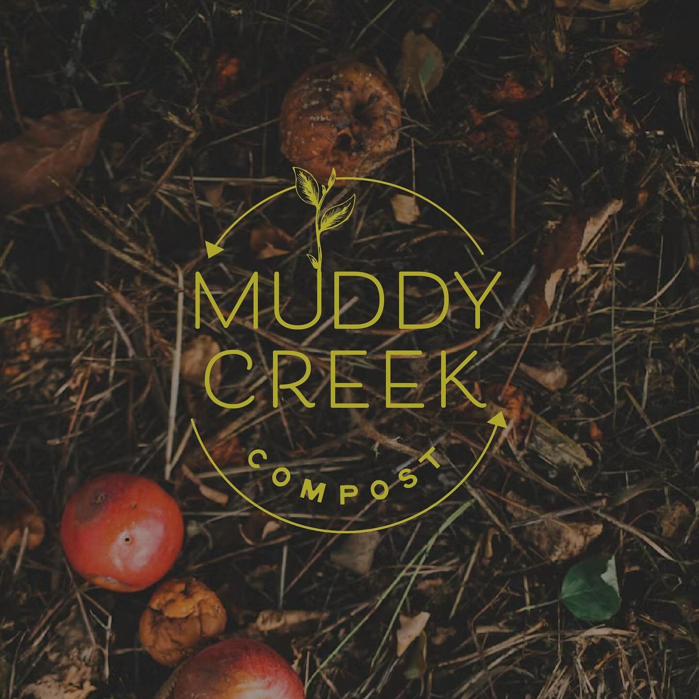 celebrating earth day with a brand design for muddy creek compost 🌱 if you&rsquo;re doing something good for the earth, we are automatic friends. thank you to those who work hard to protect, and improve this planet. Tag em&rsquo; below! 👇🏽