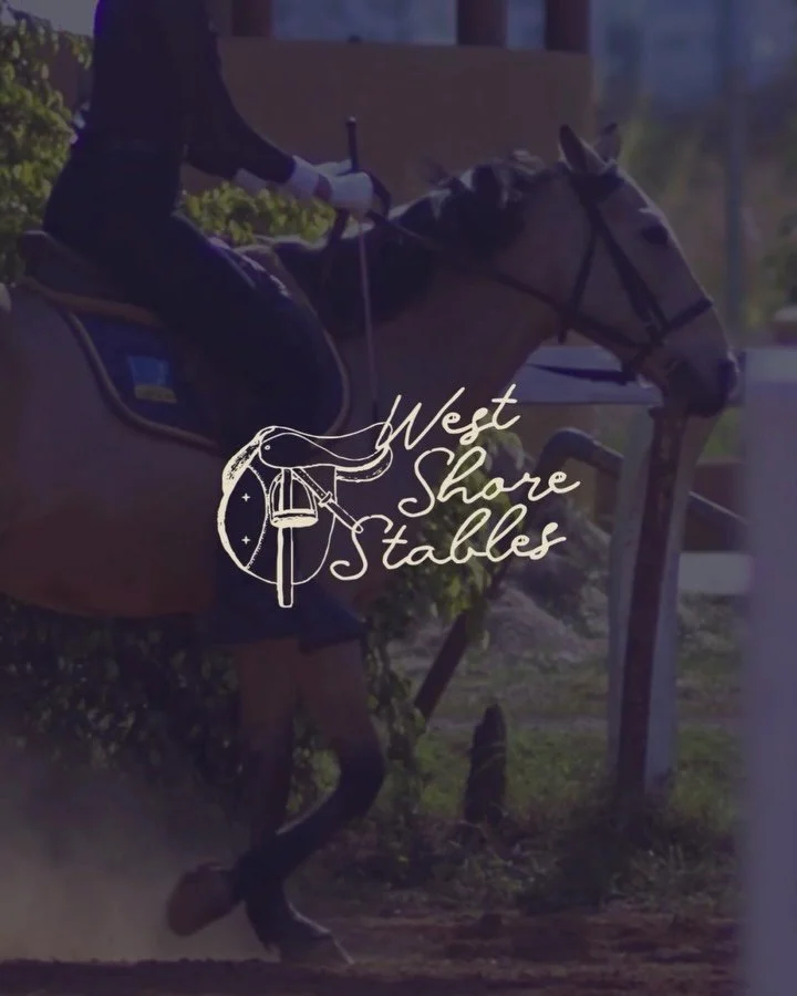 A concept for West Shore Stables: a design that feels at home in the barn. Tactile, grounded and better with time like well-worn tools. Custom, textured illustration as a nod to care and craftsmanship, balanced with a modern serif font style and layo