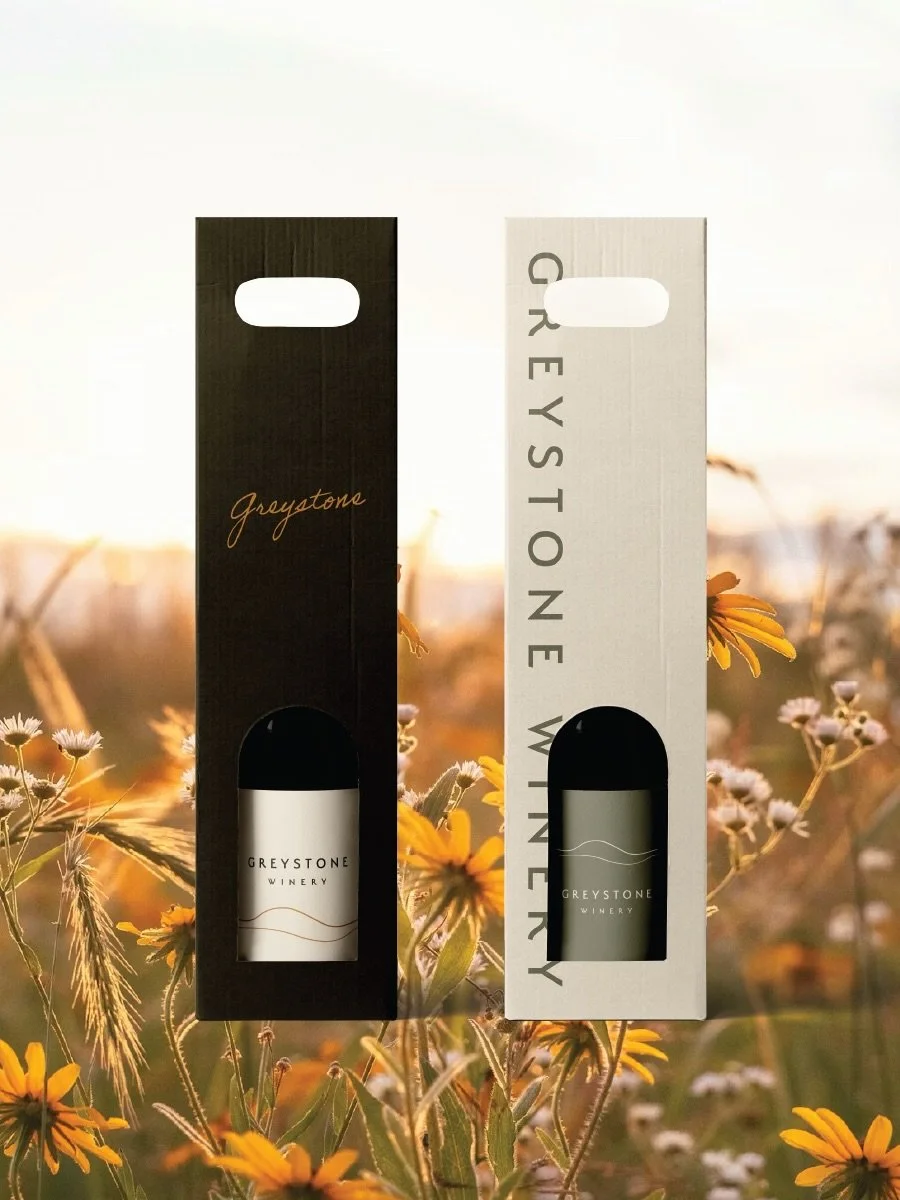 a branding exploration for @greystonewinery &hellip; in so many words, &ldquo;if Sonoma were to write a love note to New England&rdquo;&hellip;