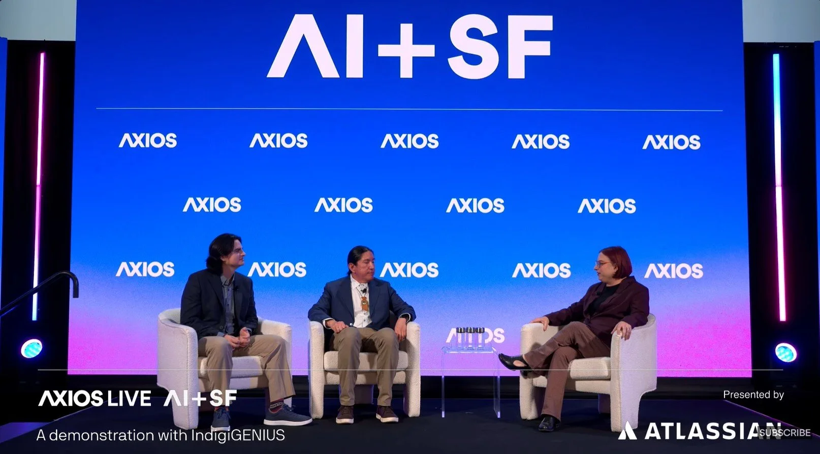 Demonstration with IndigiGenius