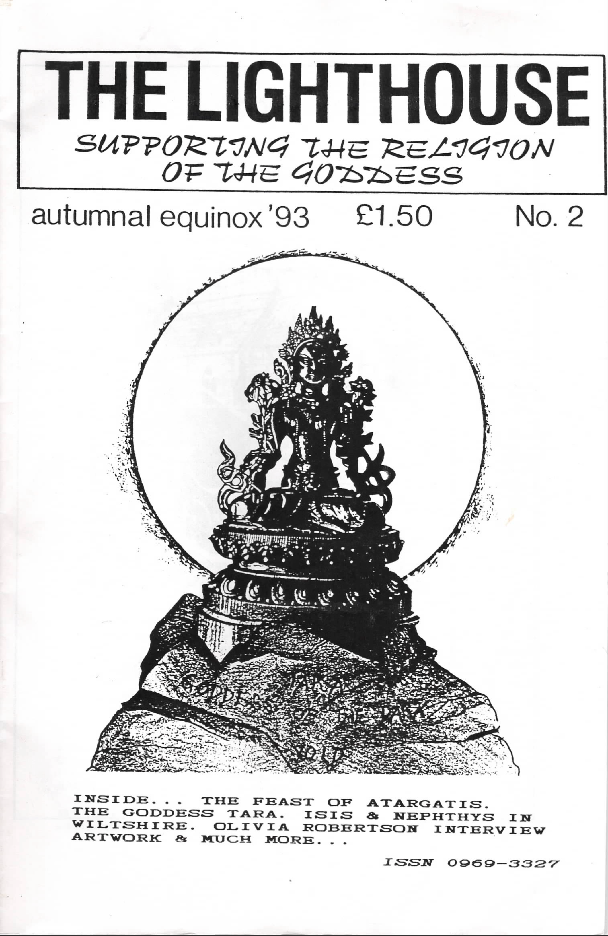 The Lighthouse - Supporting the religion of the goddess - Autumnal Equinox 1993 No.2 1.png