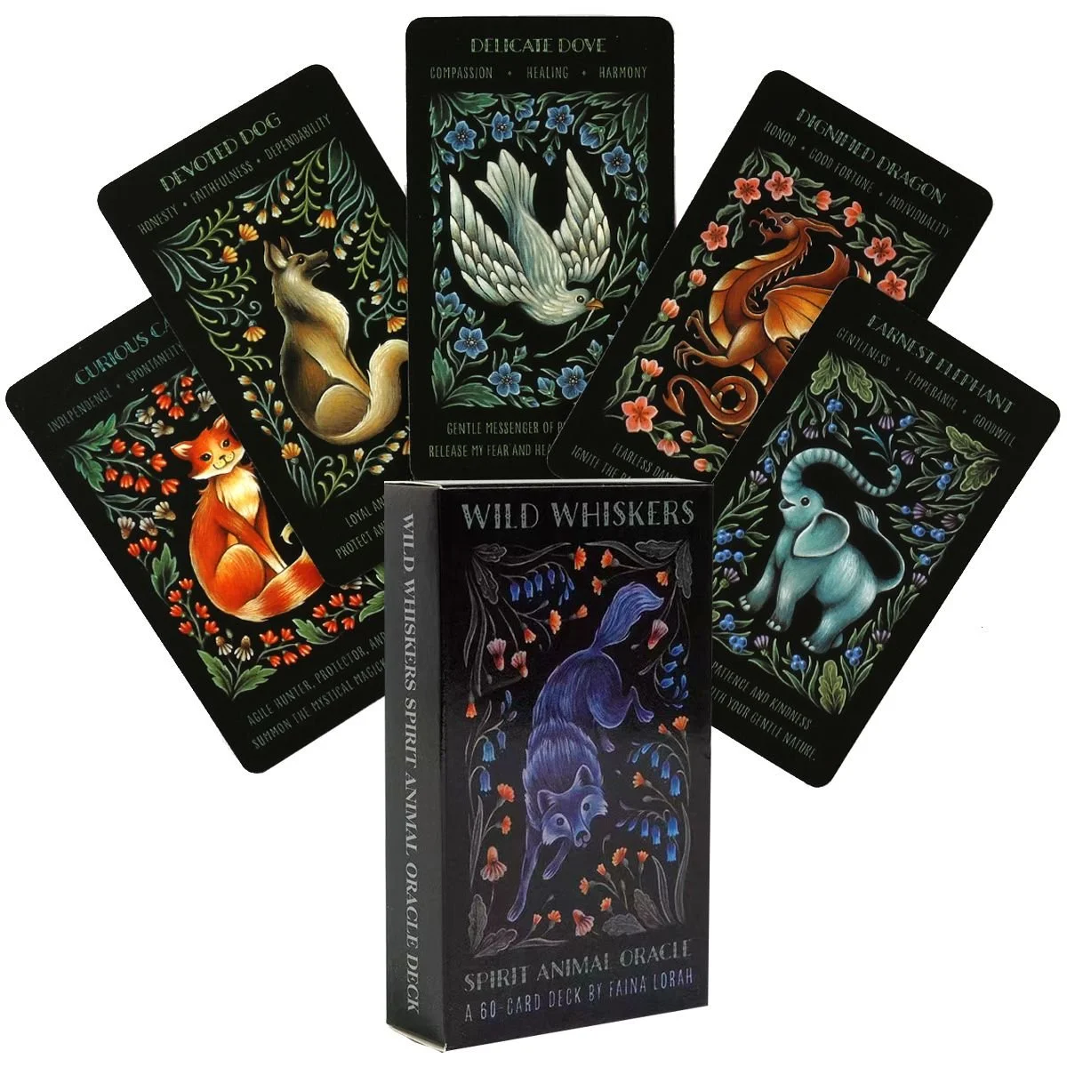 Wild Whiskers Spirit Animal Oracle Deck