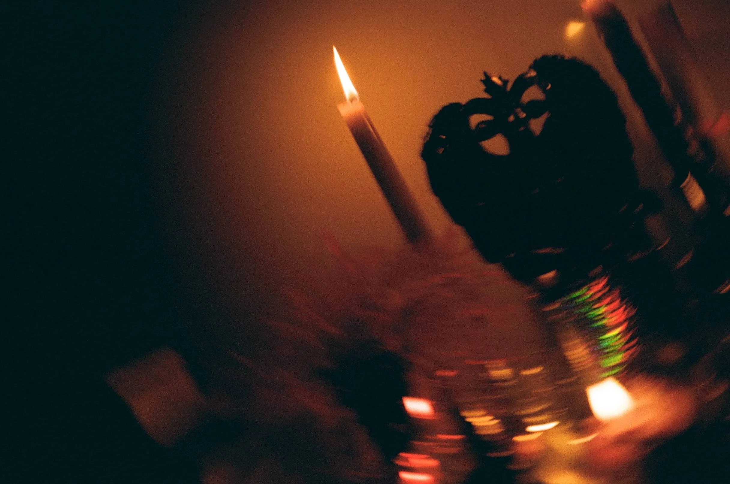 Meeting Baphomet, 2023. Analogue film photography.