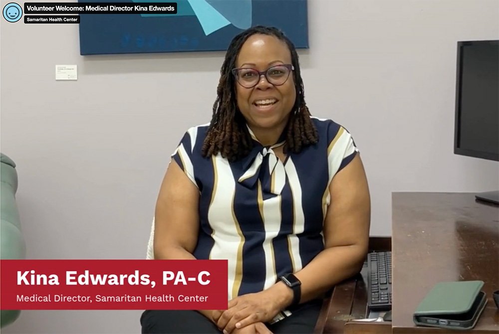 Volunteer Welcome: Medical Director Kina Edwards