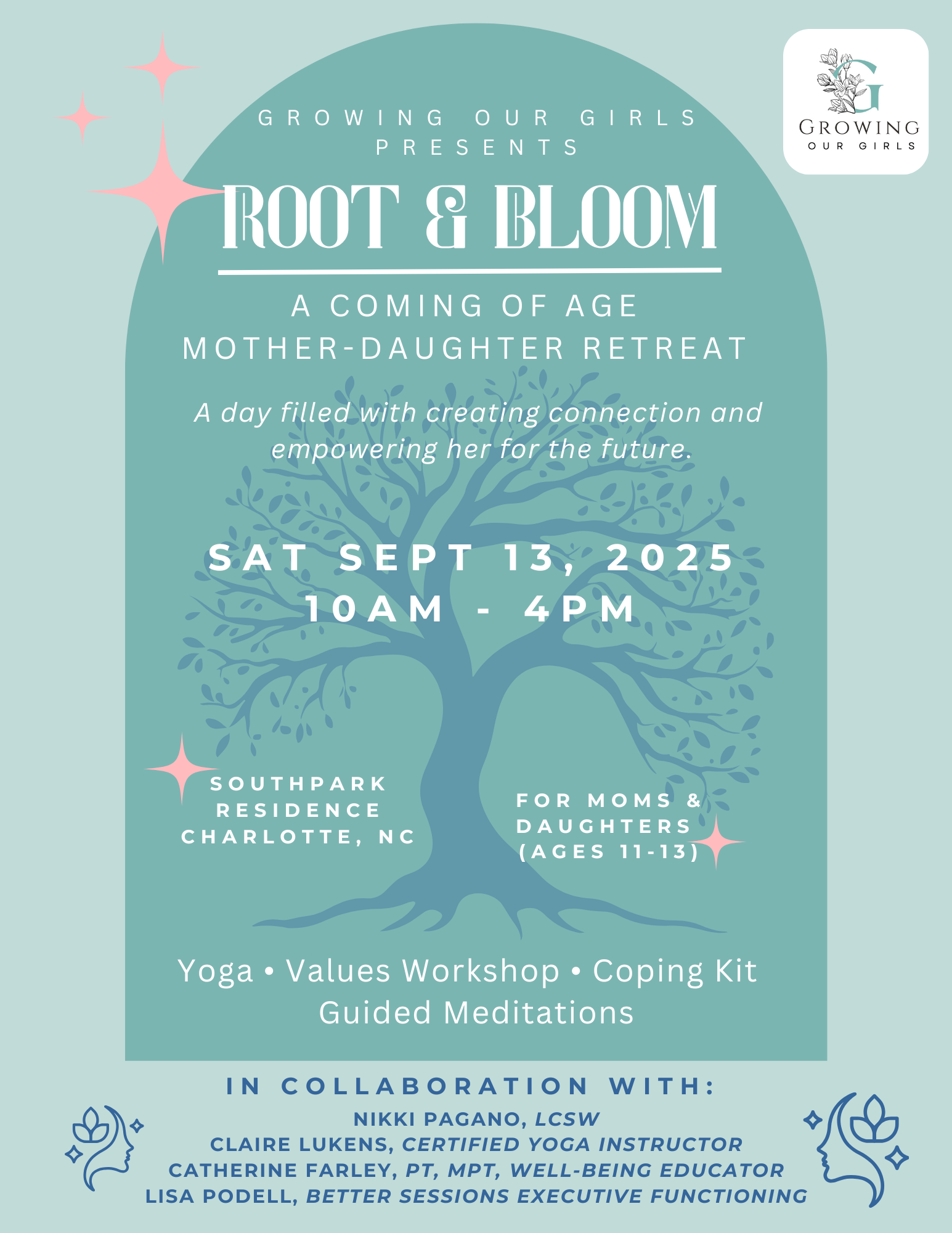 Root & Bloom Mother-Daughter Retreat