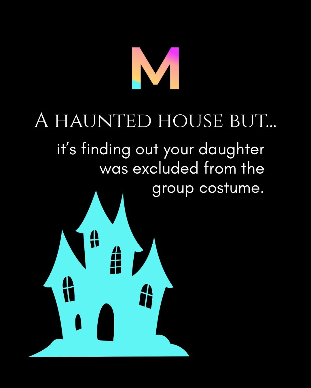 We&rsquo;re loving this trend! A haunted house, but make it tween/teen girl mom life. What would you add? 💀🎃👻

Curious about MOSAIC? Send us a DM!
Ready to register? Link in bio. 🔗
.
.
.
#ahauntedhousebut #momlife #raisinggirls #empoweringgirls #
