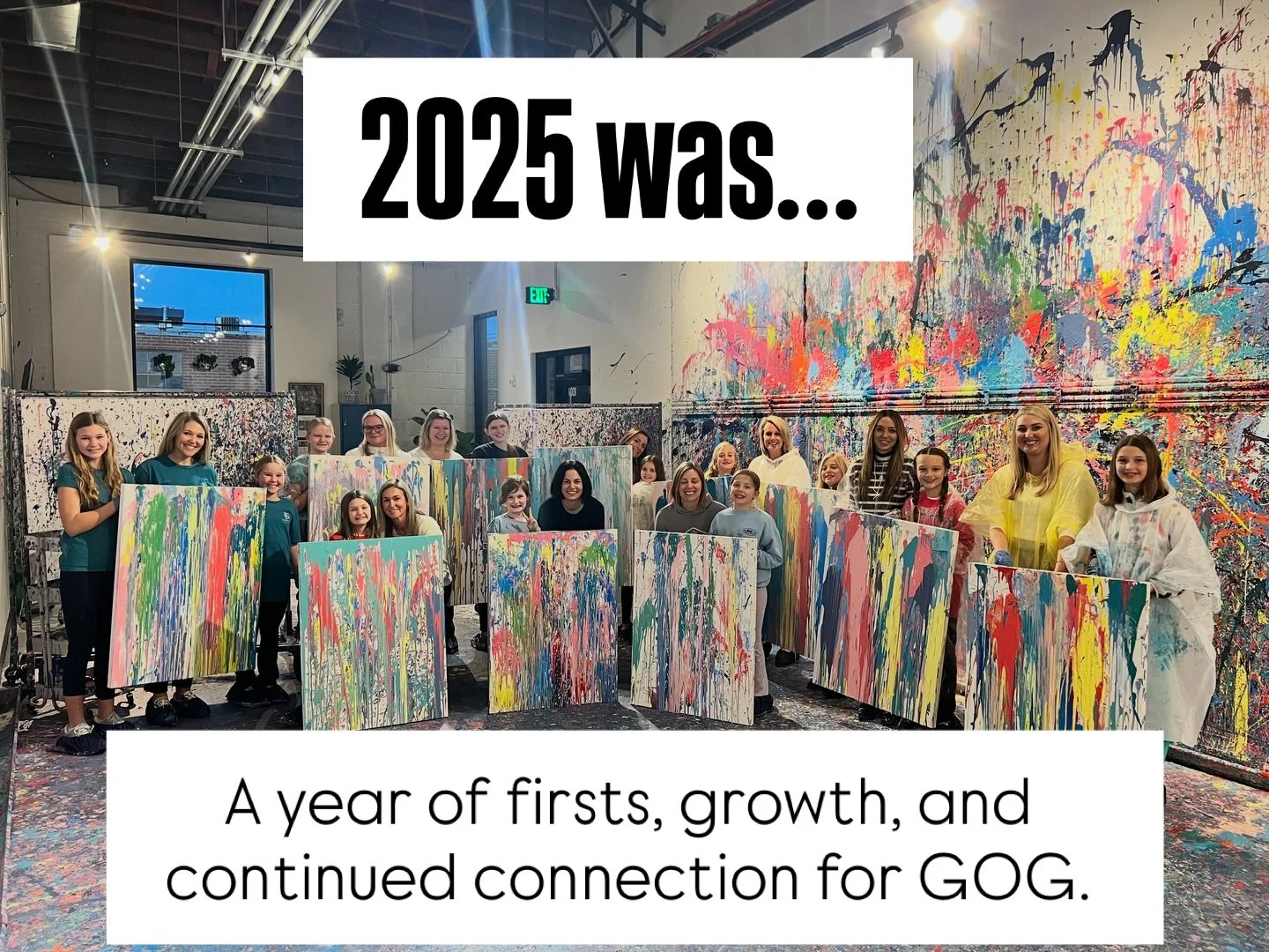 2025 was a year of exciting beginnings and meaningful momentum for @growingourgirls.

💫 We said yes to new ideas, 
💫 launched experiences we had long envisioned, and
💫 continued to create spaces where moms and girls could slow down, connect, and g