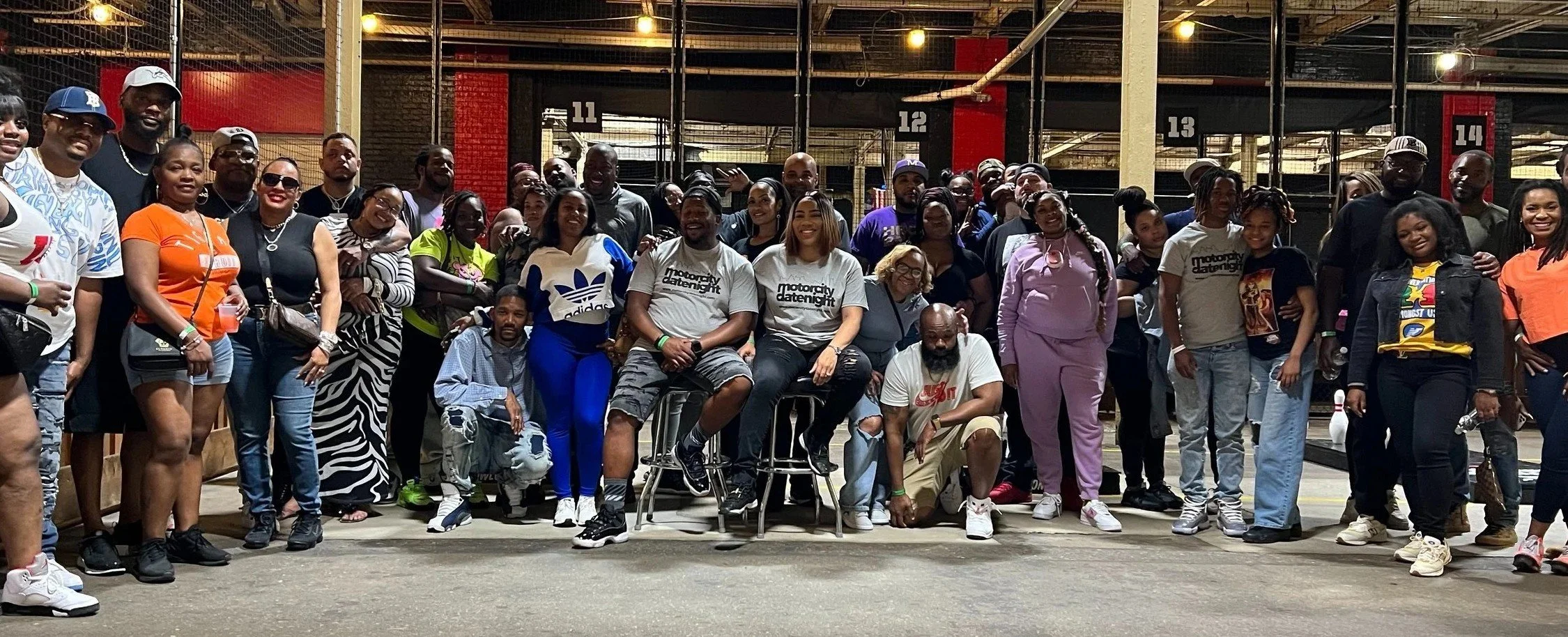 Couples at a Motor City Date Night event
