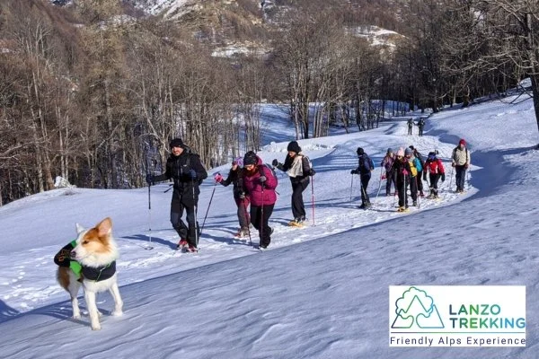 Ciaspole e chiacchiere a USSEGLIO
