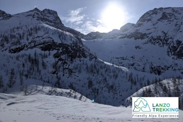 Ciaspolata a Pian Lunella, Usseglio