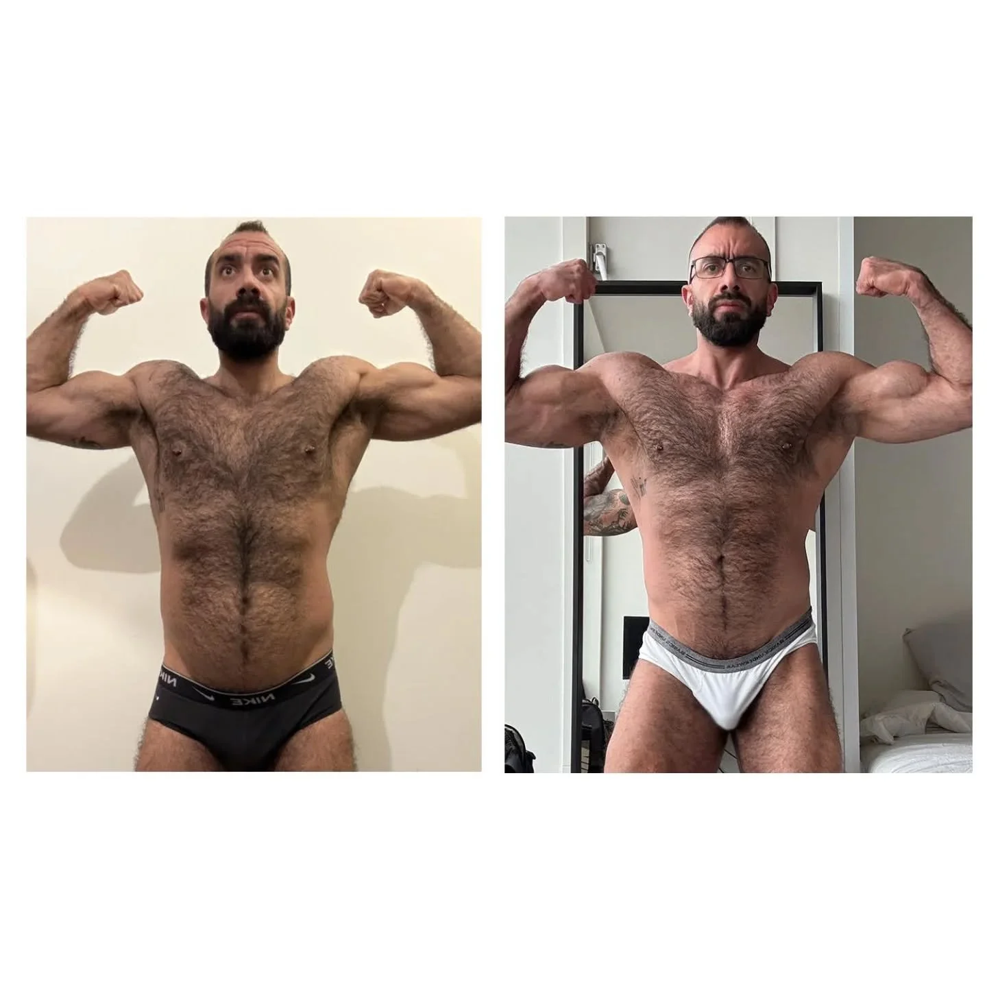 We're only 7 weeks into the bulk and already massive muscle mass slabbed on @jjnovoa10 💪 and we got a long bulk to go! 

Gonna be a big one 💪💪

Wanna bulk up? Join the team 💪🐻❤️