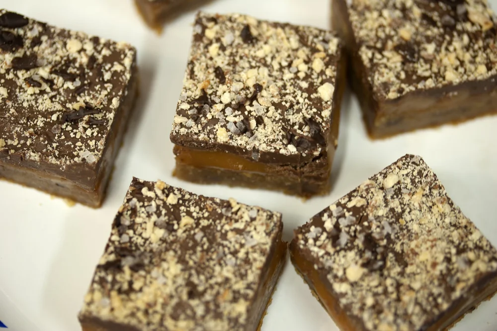 Almond ROCA Salted Caramel Bars — Brown & Haley | Almond ROCA
