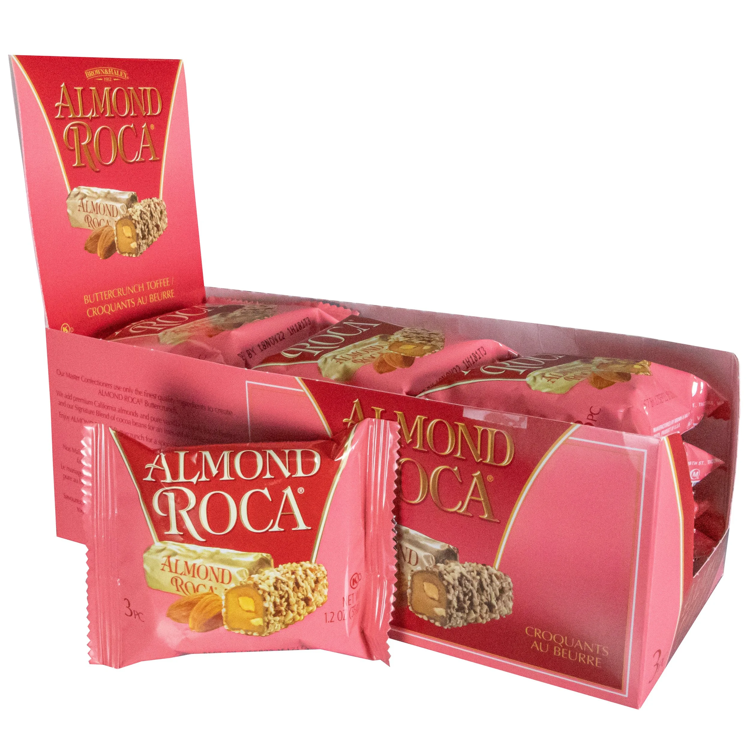 5 oz Sea Salt Caramel ROCA Stand-Up Box — Brown & Haley | Almond ROCA