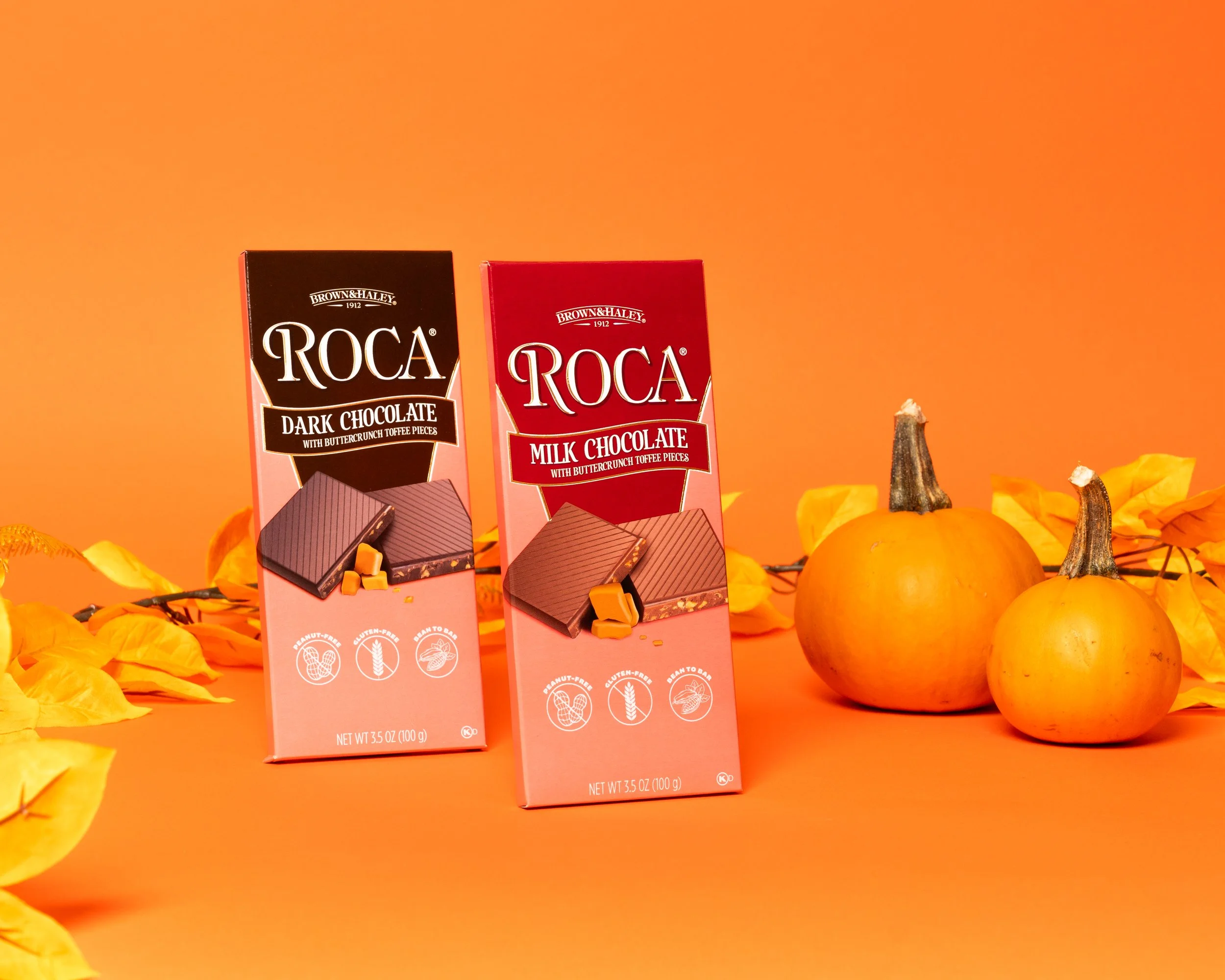 Old Choco Roca 3.5 oz Milk Chocolate ROCA Bars - Bundle of 3 — Brown & Haley | Almond ROCA