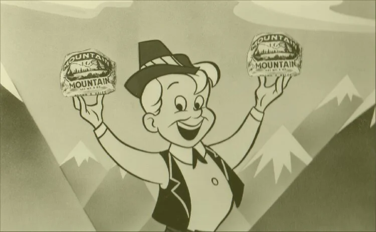 Mountain® Bars advertisement.