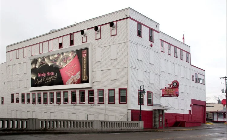 Brown & Haley factory.