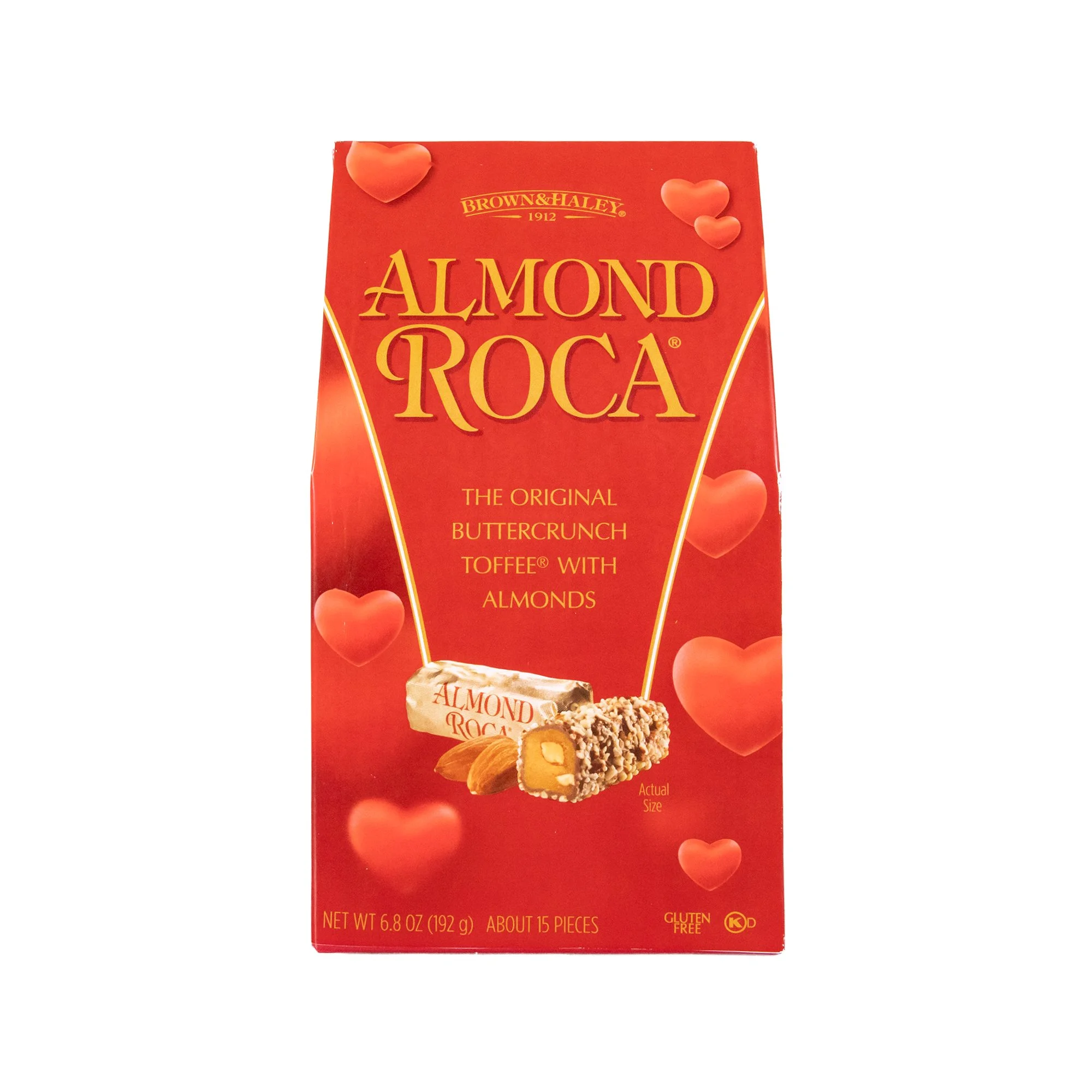 6.8 oz Almond ROCA Valentines Day Stand Up Box
