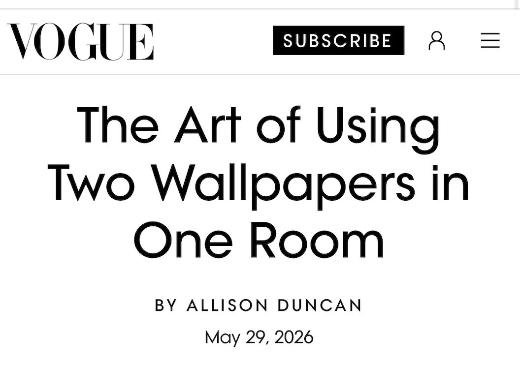 The Art of Using Two Wallpapers in One Room