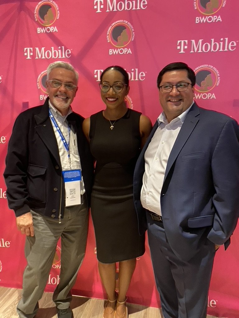  Michael Colbruno with California Controller Malia Cohen and Berkeley Mayor Jesse Arreguin. 