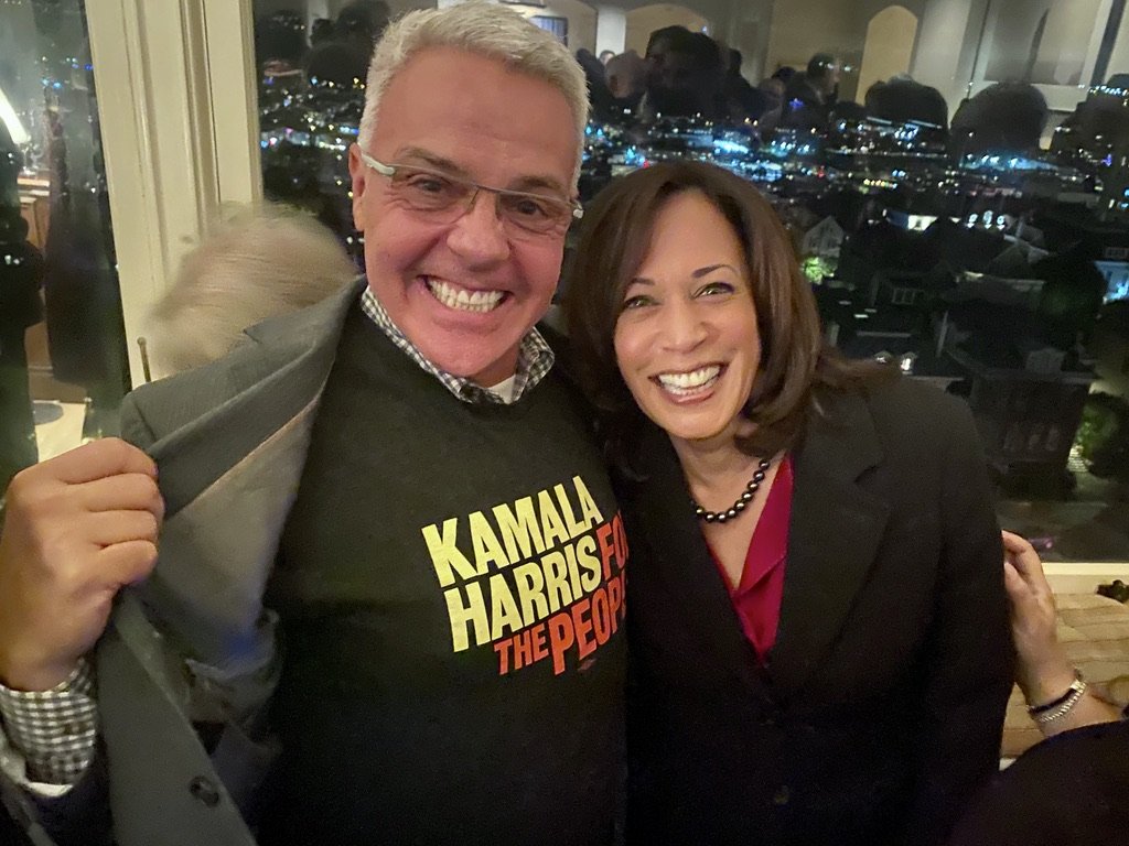  Michael Colbruno with Vice President Kamala Harris 
