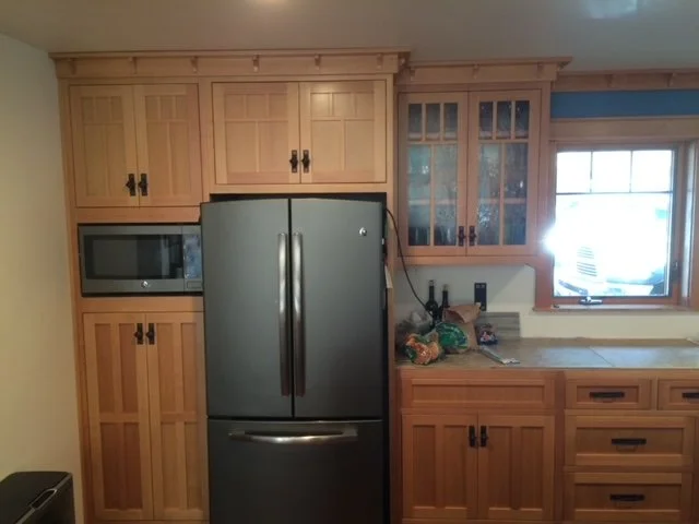 Vertical Grain Douglas Fir Cabinets — Forbes Cabinets