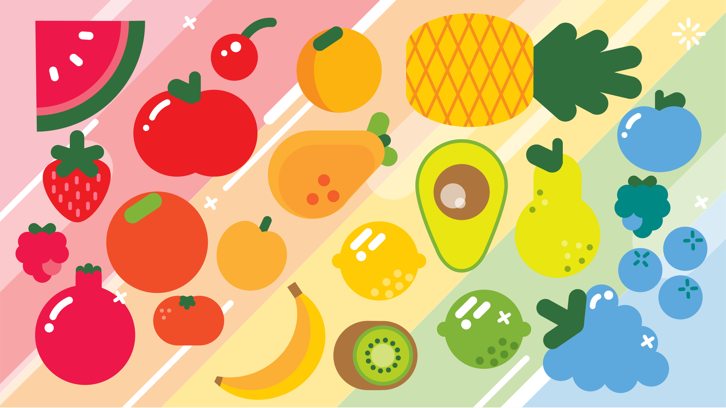 A popsicle for your eyes... but healthy. 