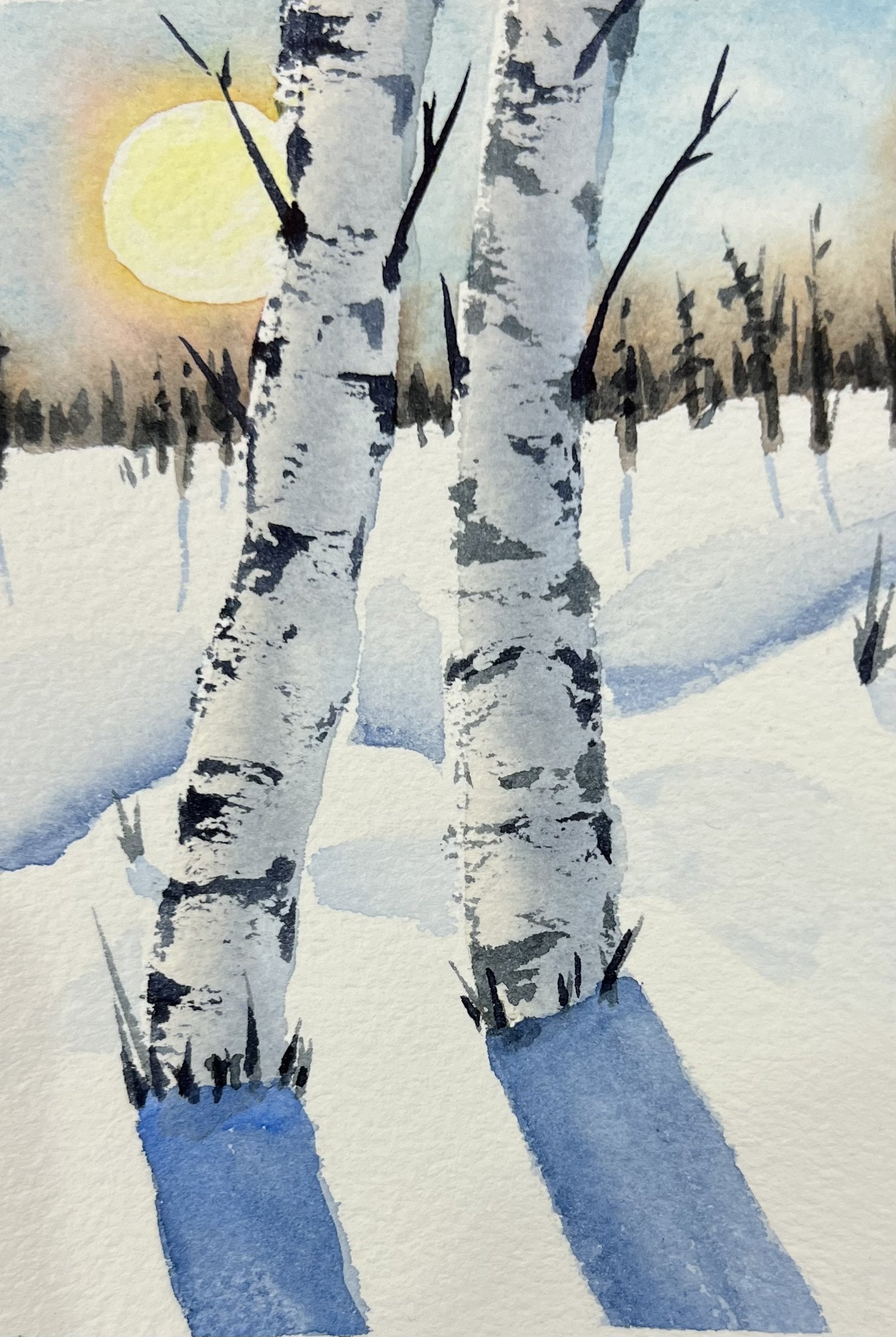 Winter Birch #5