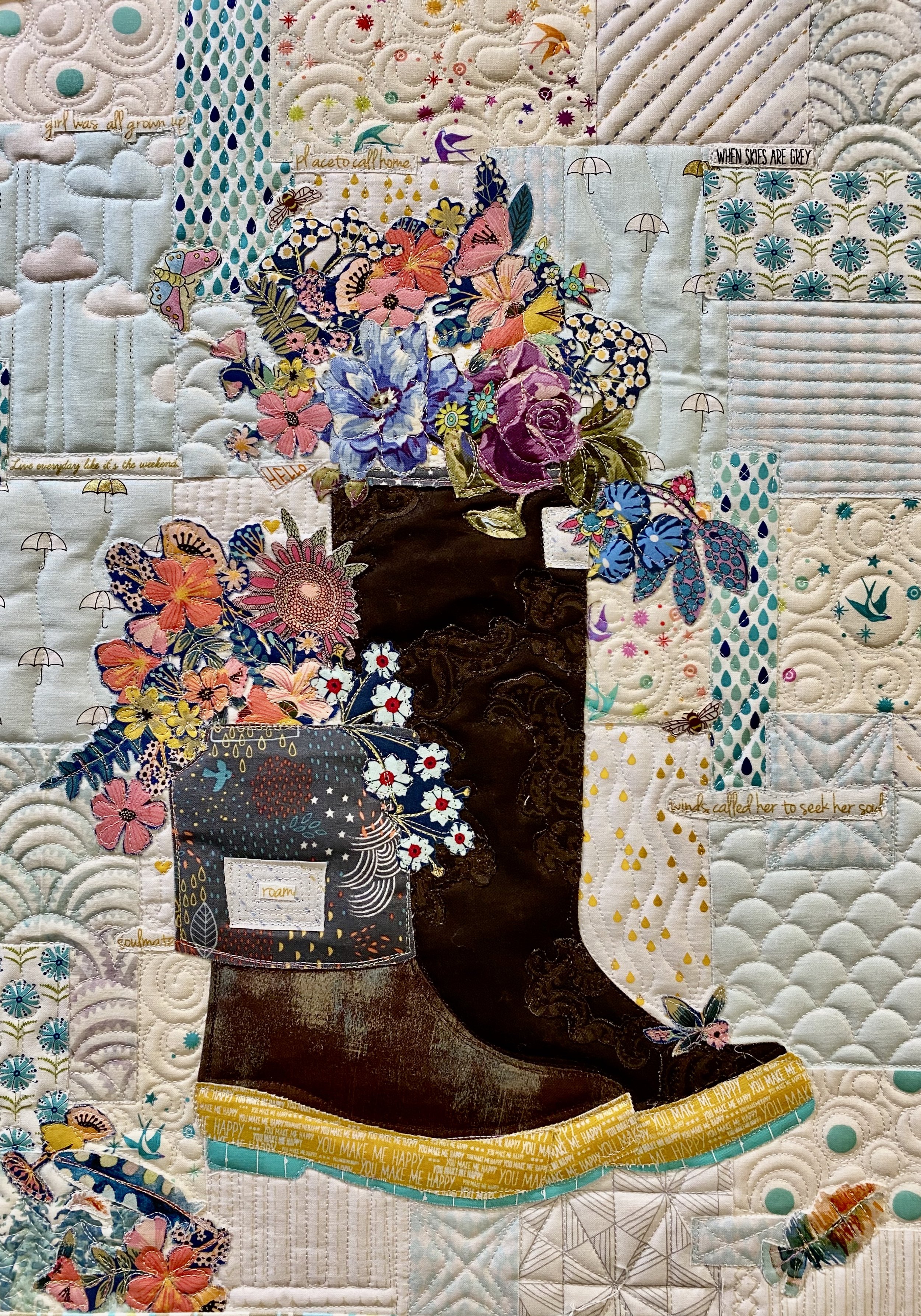Alaskan Bouquet pattern 16" x 22"