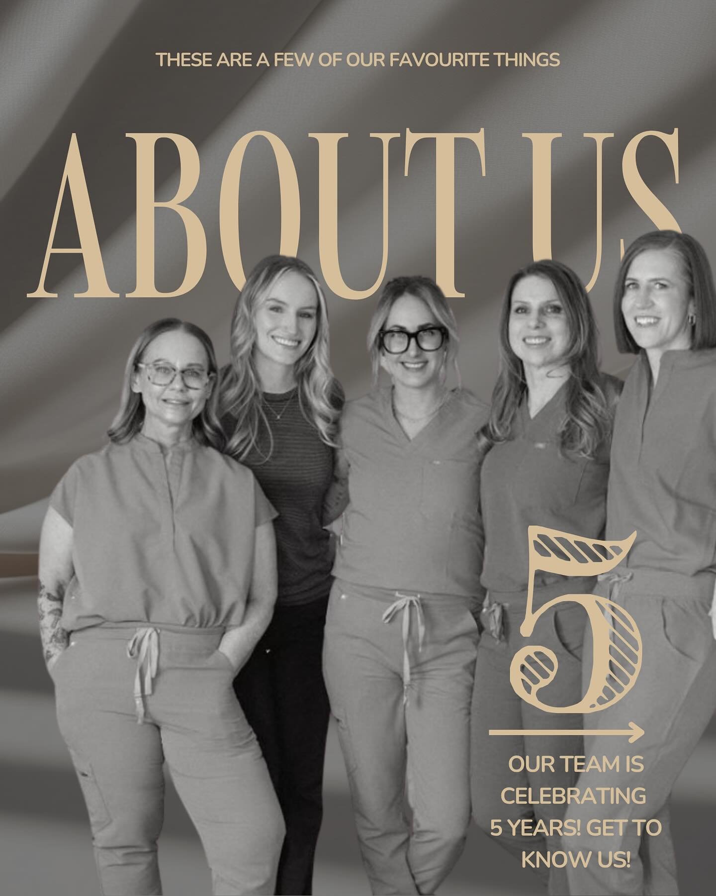 Our team is celebrating 5 years! Get to know us ➡️

&mdash;&mdash;

#5yearsinbusiness #gettoknowus #medicalaesthetics #ourteam