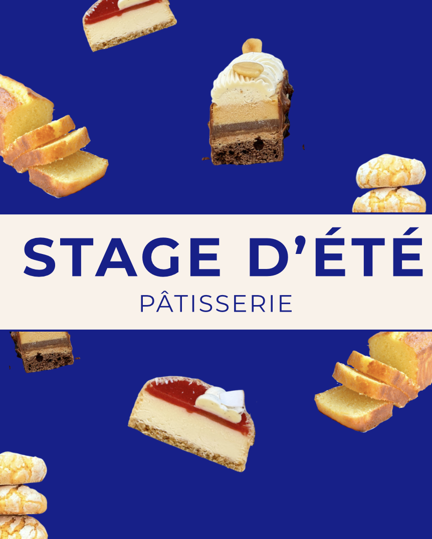 27 au 28/08 - Stage de pâtisserie