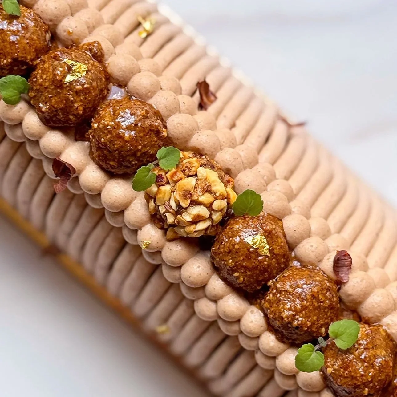 La bûche Paris-Brest 