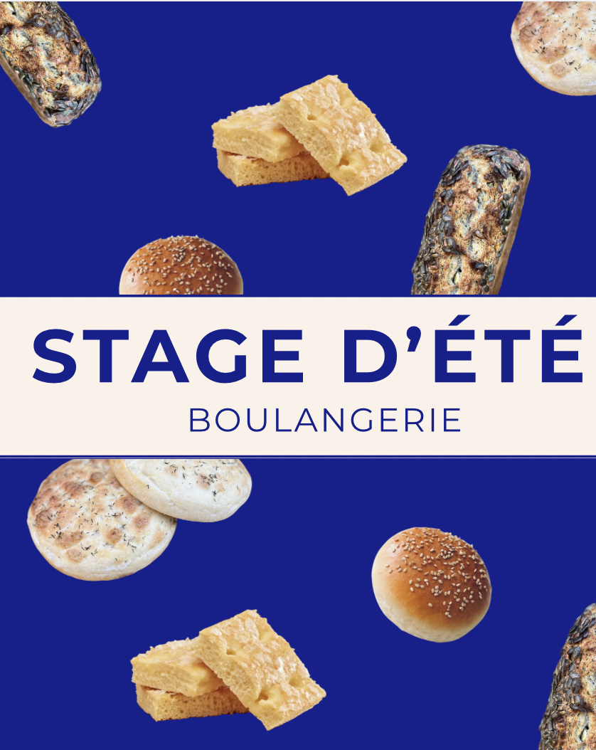 16 au 17/07 - Stage de boulangerie