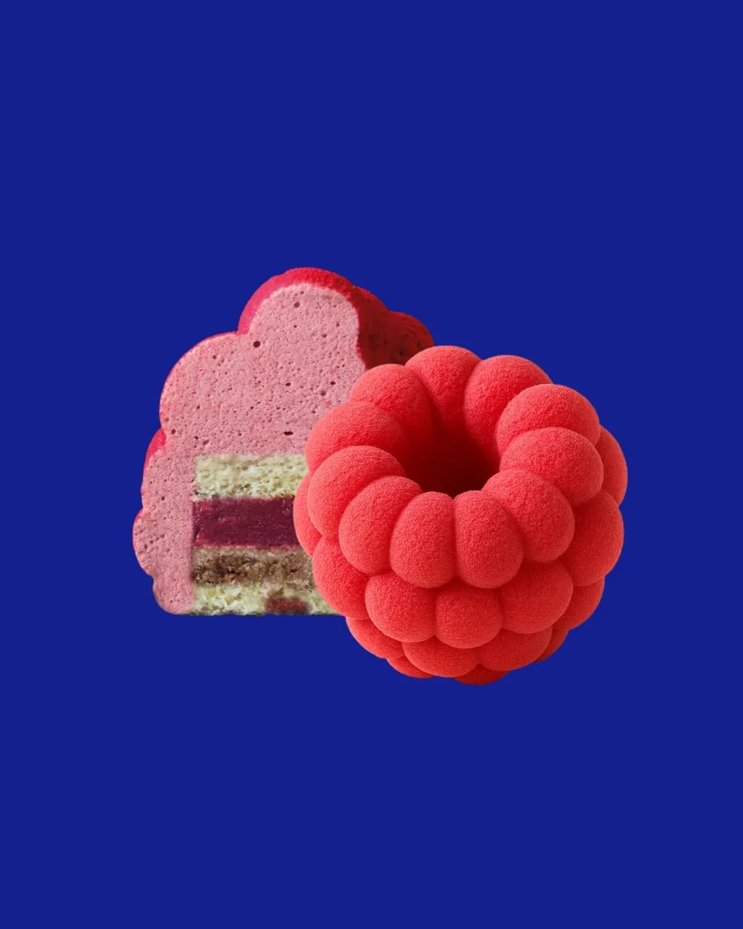 30/08 Trompe l'œil framboise