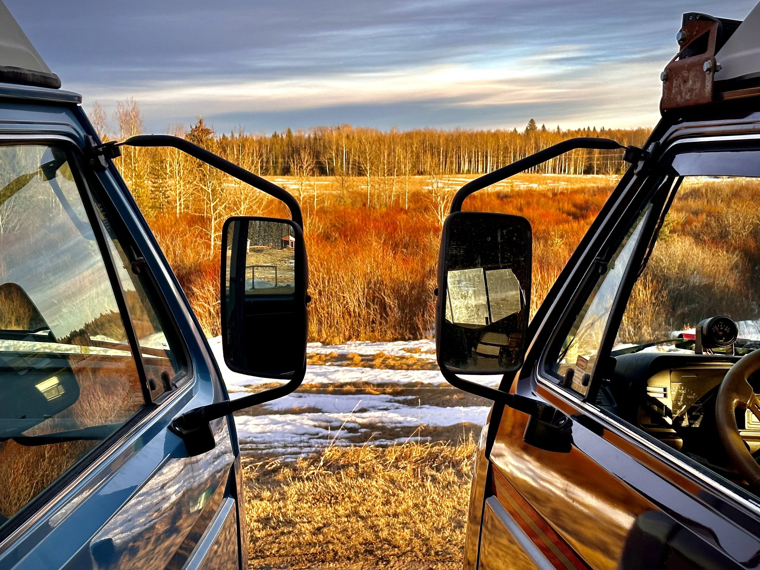 HD Truck Mirror Set