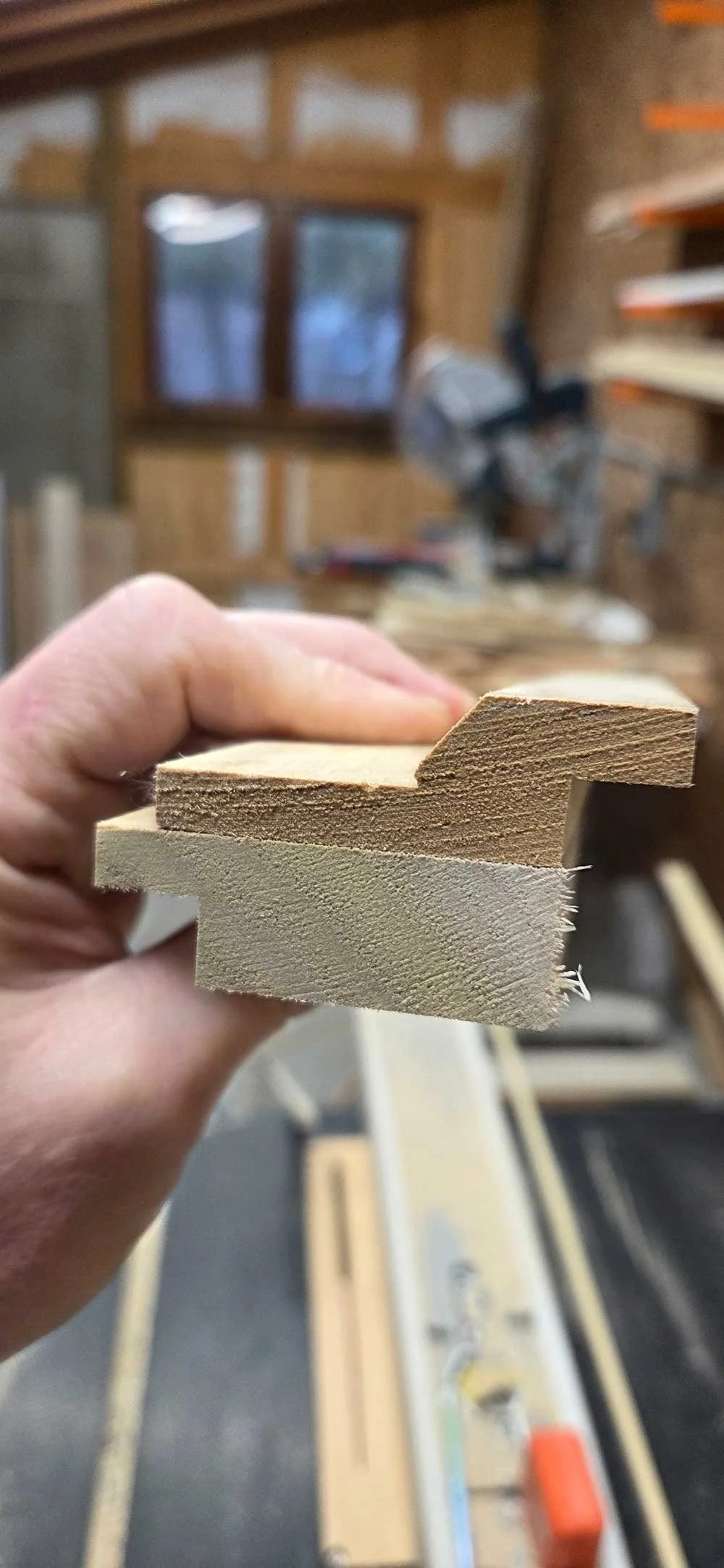 Custom picture frame profile