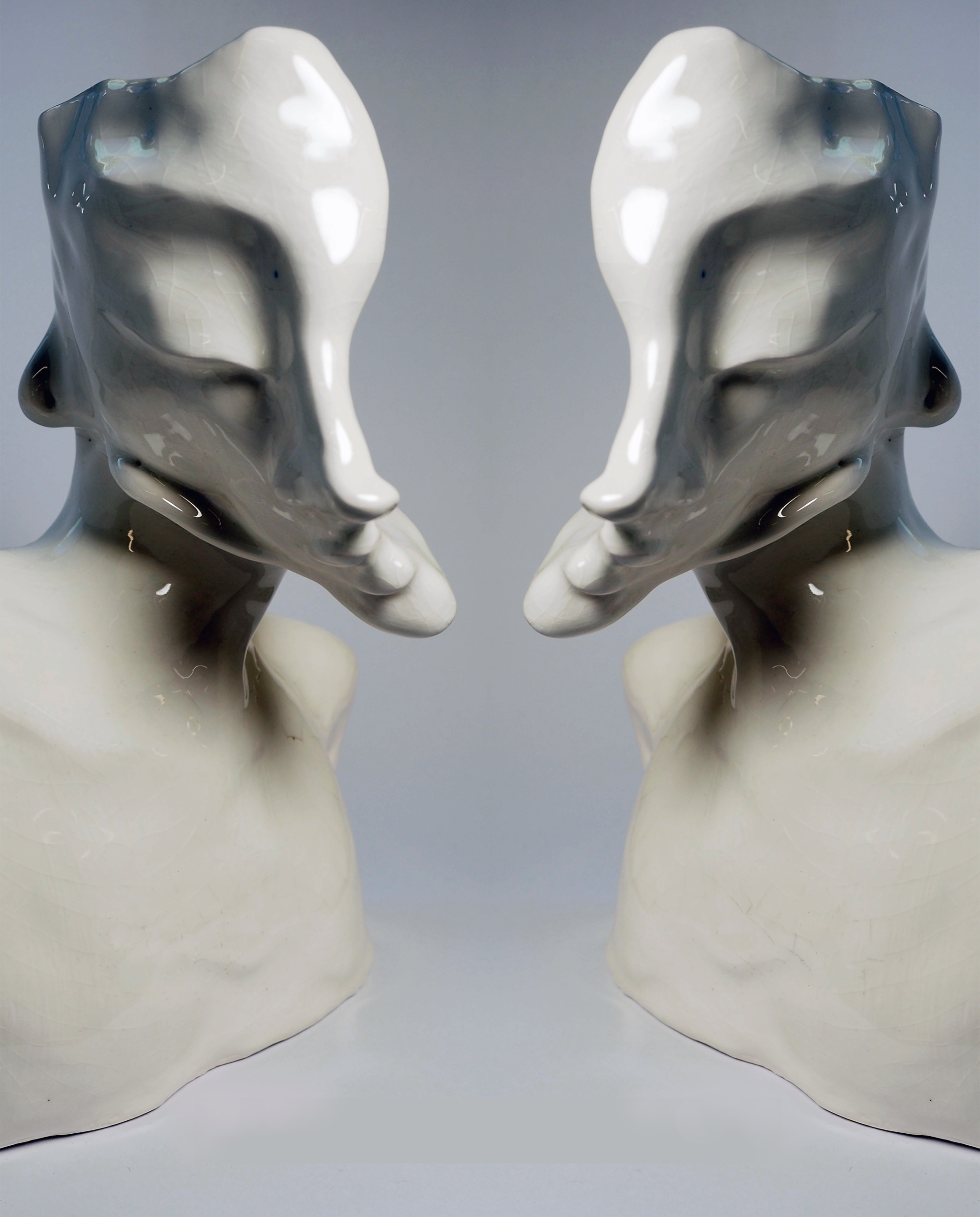  "UNKNOWN" PORCELAIN SCULPTURE