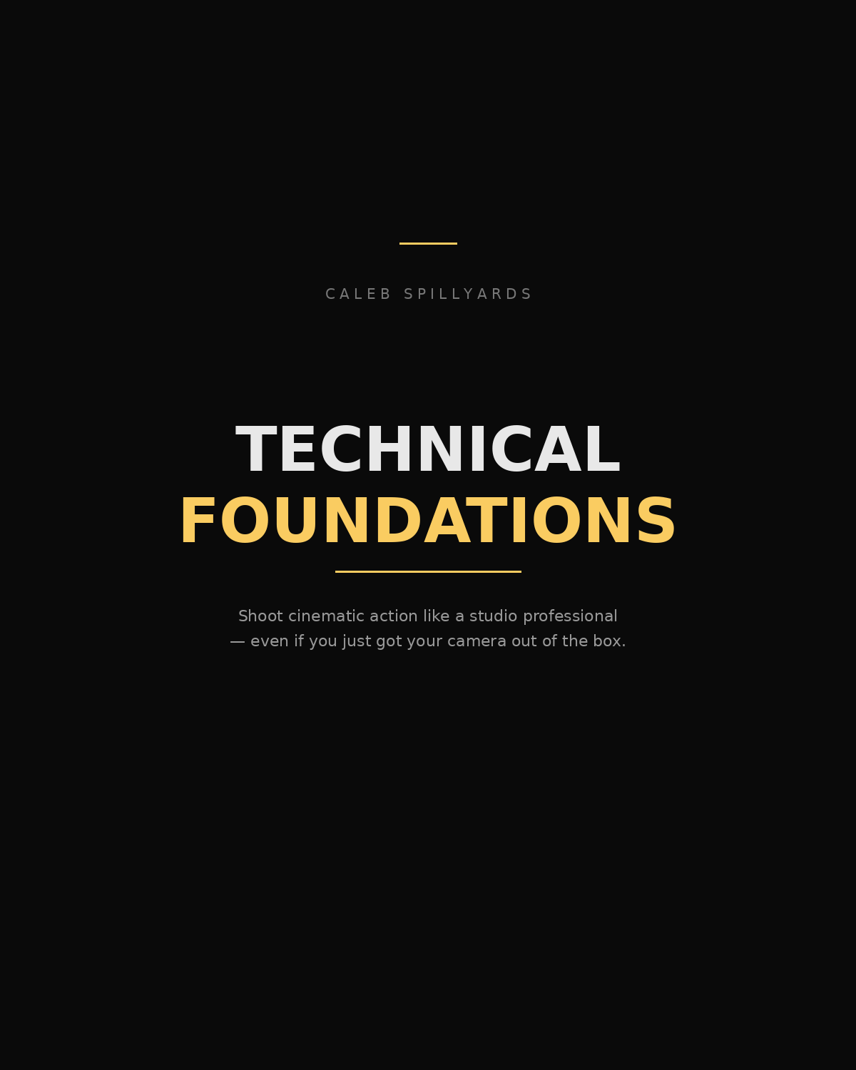 Technical Foundations