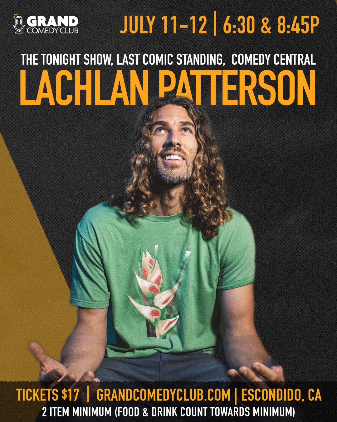 Grand Comedy Club | Lachlan Patterson