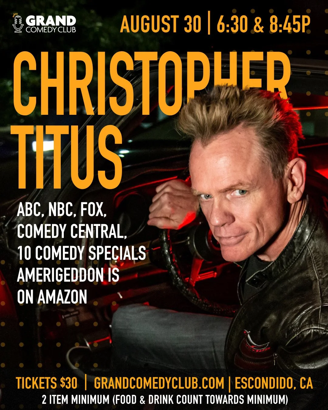Grand Comedy Club | Christopher Titus