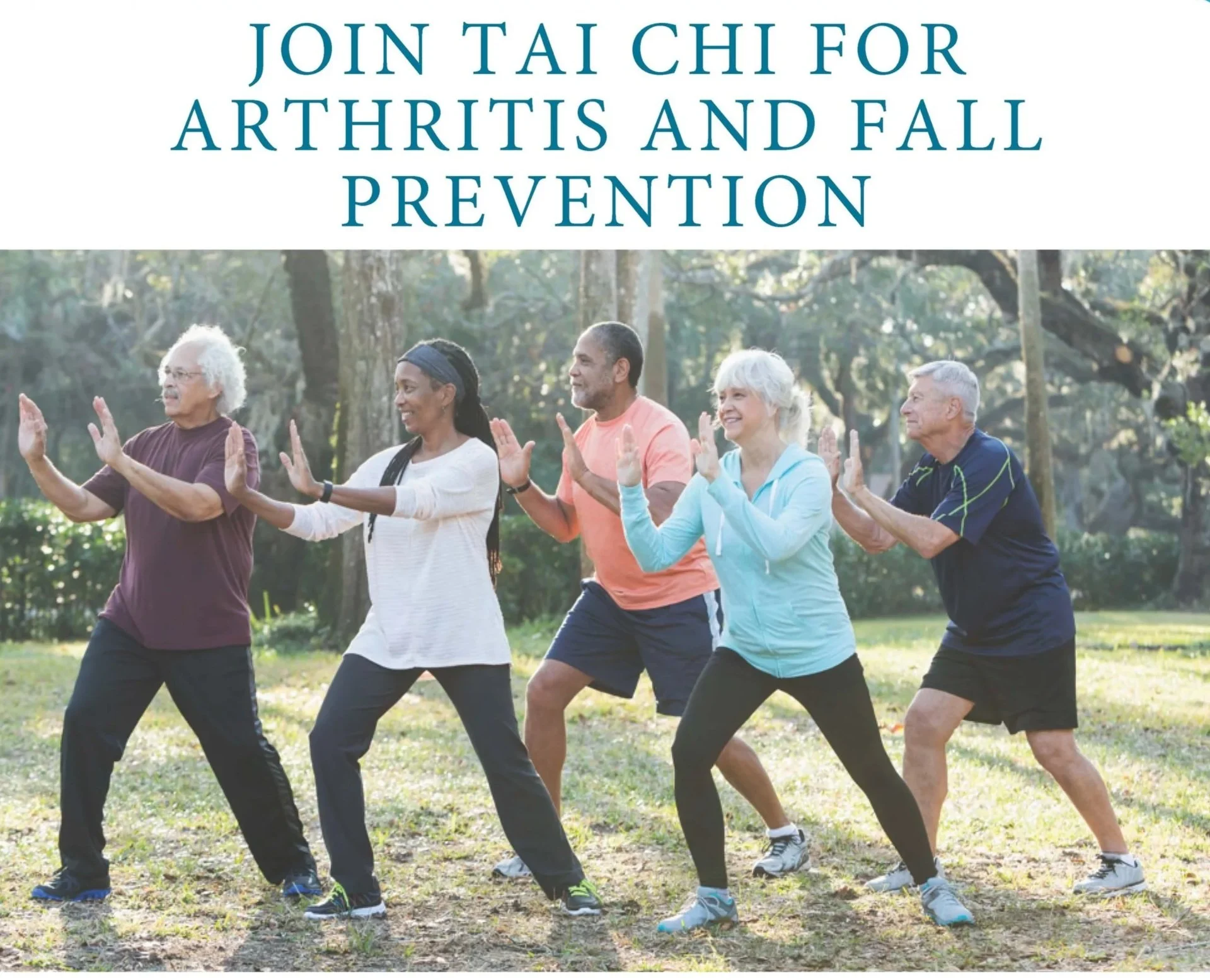 Tai Chi for Arthritis and Fall Prevention